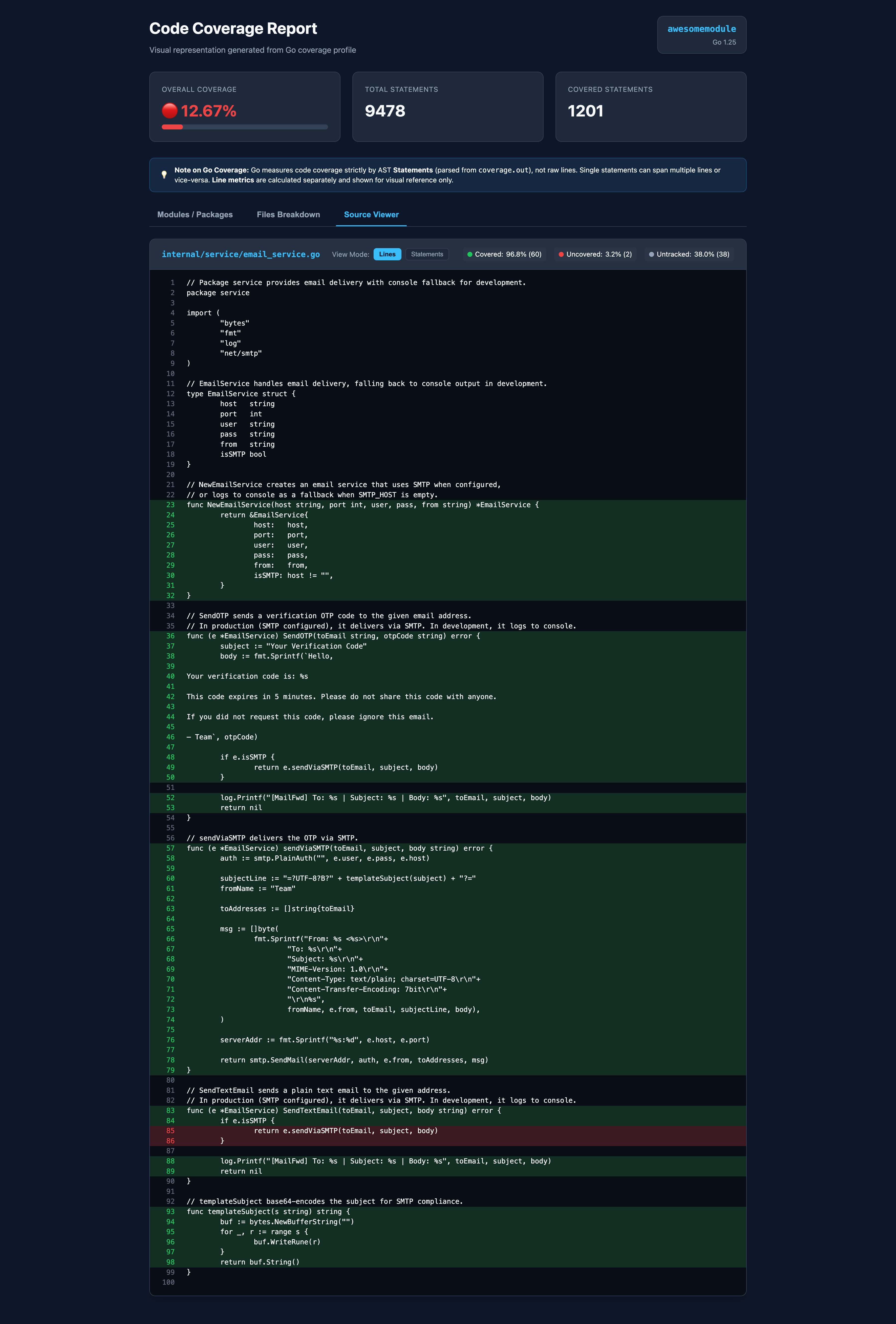 Source Code Viewer